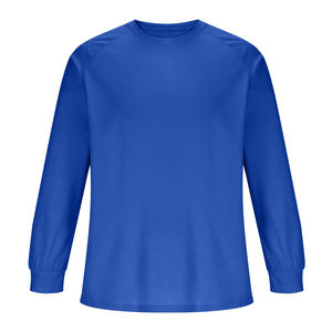 Chemises de sport pour hommes de haute qualité, personnalisées, à compression, couleur unie, manches longues, respirantes, anti-humidité, séchage rapide - Product Image 3