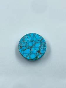 Pierre Turquoise Naturelle Taillée par un Designer, Collection Luxe, Pierre Libre 20.30mm 27.00 CTS Bleu Profond pour la Fabrication de Bijoux (Fabricant) - Product Image 2