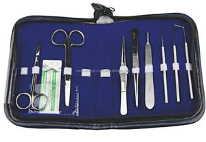 Kit Básico de Disección de Acero Inoxidable para Estudiantes de Medicina, Práctica de Sutura Manual, Certificado CE ISO, Proveedor Mayorista OEM ODM - Product Image 5