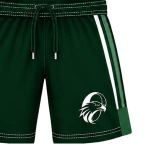 Pantalones Cortos de Rugby Verde Oscuro y Blanco, Uniforme de Equipo, Transpirables, Ligeros, Personalizables, Ropa Deportiva de Entrenamiento, Pantalones Cortos Deportivos de Alto Rendimiento - Product Image 4
