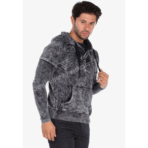 เสื้อฮู้ดดี้และเสื้อสเวตเชิ้ตผู้ชายสำหรับฤดูหนาว ผ้าฝ้าย 100% ซักกรด ทรงโอเวอร์ไซส์ หนานุ่ม พร้อมโลโก้สั่งทำ ระบายอากาศได้ดี แห้งเร็ว - Product Image 3