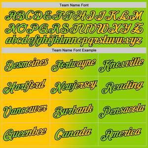 Fanscustom T-shirts de baseball à manches courtes et col rond, styles dégradés, maillots d'équipe sportive tendance, design respirant imprimé - Product Image 1