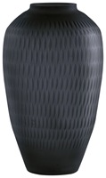 Vase de sol grand format de luxe, moderne et créatif, en aluminium noir thermolaqué, fait main, pour centre de table de mariage ou décoration intérieure.
