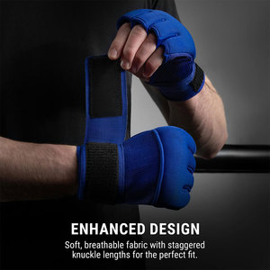 Guantes de Boxeo de Alta Calidad con Oferta Especial, Guantes Acolchados con Gel y Correa Ajustable para la Muñeca, Personalizables, para Entrenamiento al Aire Libre - Product Image 4