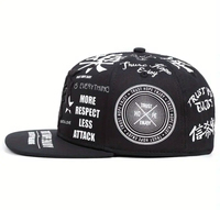 Casquette snapback unisexe en coton avec broderie et impression sérigraphique, style streetwear, casquette de baseball réglable pour adultes