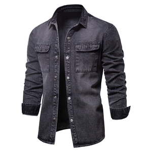 Private Label Men Winter <b>Jackets</b> Oem Service Men Jeans <b>Jackets</b> Adults Wear Men Jeans <b>Jackets</b> - Product Image 6