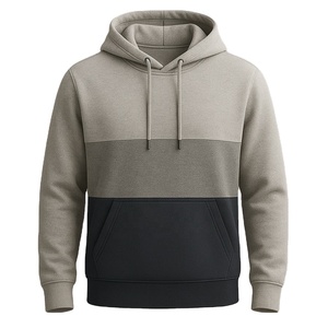 Nouveau design tendance, pull à capuche en tissu technique tissé, 100% coton, très doux et confortable, coupe ample pour l'hiver, poche kangourou - Product Image 2