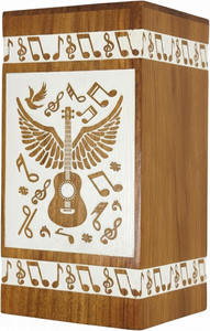 Urnes funéraires en bois modernes de style américain faites à la main pour hommes et femmes, décoratives, pour enterrement, à bas prix - Product Image 2