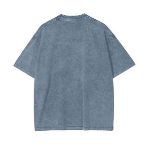 Nouveaux T-shirts en coton 100% pour sublimation, vente en gros du fabricant, impression graphique personnalisée, T-shirts unisexes délavés pour hommes - Product Image 6