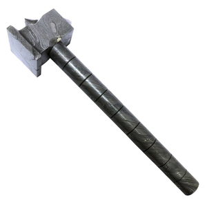 Martillo de Forja Profesional de Grado Industrial Multiusos para Trabajos en Metal THEWIZ CRAFTS con Cara Rectangular Cuadrada y Mango de Acero - Product Image 1