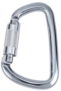 Mosquetón de bloqueo de anillo en D rectangular no apto para escalada - Product Image 2