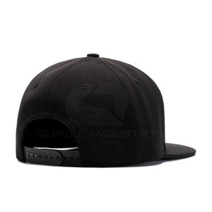 Casual Unisex Canvas Snapback <b>Hat</b> with Embroidered Logo <b>Flat</b> Brim Adjustable Closure Outdoor & Daily Wear - Product Image 3