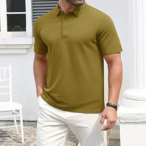 Camisetas Polo Transpirables para Hombre, Camiseta de Manga Corta, Camisetas Polo Transpirables para Hombre, Ropa Urbana Masculina Personalizada, Subida por Dress Sports - Product Image 3