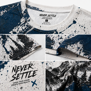 Camiseta Sublimada para Hombre, Transpirable, de Secado Rápido, Servicio OEM, Precio al por Mayor, la Mejor Fabricación, Camiseta de Alta Demanda - Product Image 4