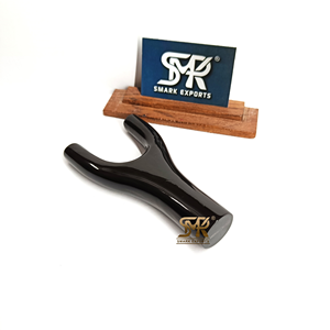 ด้ามจับไม้เท้าและไม้ค้ำยันทำมือจากเขาควายเกรดพรีเมียม เป็นมิตรกับสิ่งแวดล้อม ขัดเงาอย่างดี เหมาะสำหรับงานสั่งทำพิเศษ - Product Image 3