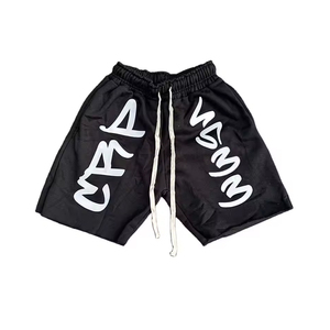 Ropa Urbana de Alta Calidad, 100% Algodón, Lavado, Efecto Desgastado por el Sol, Felpa Francesa, Cierre con Cordón, Estilo Vintage - Product Image 5