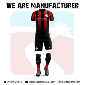 Maillot de football personnalisé par sublimation, respirant, à séchage rapide, en polyester, uniforme d'entraînement sportif pour équipe - Product Image 6