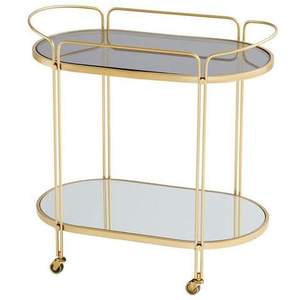 Hotel <b>Trolley</b> With 4 Shelves Wood Top And Metal Frame Durable Commercial Furniture For Hotel Use Hotel <b>Bar</b> <b>Trolley</b> Cart - Product Image 5