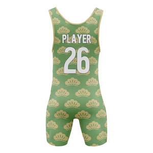Uniforme de Lucha Libre para Equipos Americanos, Singlet con Logotipo Personalizado, Ropa de Lucha Libre de Alta Elasticidad, Sublimación, Fabricante OEM - Product Image 5