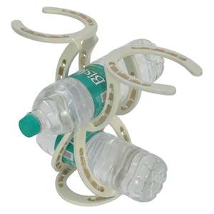 Soporte Decorativo para Botellas, Estilo Herradura Antigua de Latón, Exhibidor de Vino, Fácil de Transportar, Decoración para Barra de Casa, Mesa o Encimera - Product Image 6