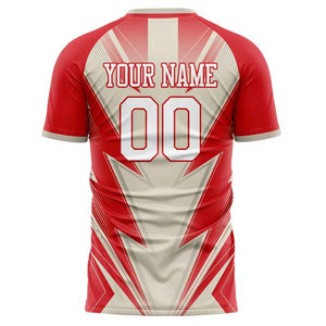 เสื้อฟุตบอลพิมพ์ลายดิจิทัลแบบใหม่ ระบายอากาศได้ดี ขายส่ง เสื้อฟุตบอลย้อนยุคสั่งทำได้ แขนสั้น ผลิตในปากีสถาน - Product Image 2