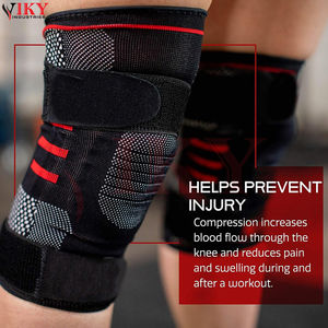 Servicio OEM a Precio Mayorista: Rodillera Deportiva Transpirable, Elástica y Ajustable, Doble Protección para Rodilla - Product Image 4
