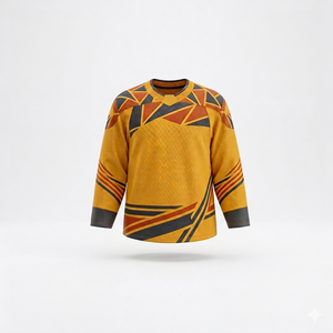 Jersey de Hockey sobre Hielo Personalizado al por Mayor para Hombre, Uniforme de Equipo con Impresión Digital, Logotipo Frontal Personalizable, Jersey de Hockey Ajustado para Equipos - Product Image 5