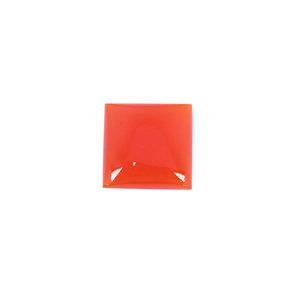 Ónix Rojo Natural de 12.8 Quilates, Forma Cuadrada de 17x17mm, Gema Suelta - Product Image 3