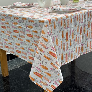 Manteles de Algodón Estampados Personalizados al por Mayor con Diseño Floral para Fiestas - Product Image 5