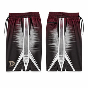 Shorts de pickleball de luxe personnalisés pour hommes, respirants, extensibles, tissés, avec poches en mesh - Product Image 3