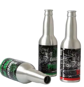 Bouteilles de boisson en aluminium pur à 99,7 % avec finition mate, bouchons ROPP, impression offset, marque VAB, écologiques et élégantes pour liquides – Personnalisation OEM - Product Image 6
