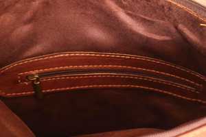 Elite Class Genuine Leather <b>Roll</b> Top <b>Backpack</b> Full Grain Cowhide Travel Bag Custom Luxury Fashion Rucksack LRTB-0139 - Product Image 5