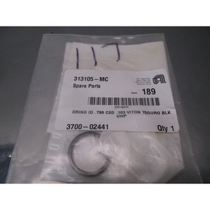 AMAT 3700-02441 โอริง ขนาดเส้นผ่านศูนย์กลางภายใน 0.799 มม. ความหนา 0.103 มม. ความแข็ง 75 DURO - อุปกรณ์และอะไหล่เซมิคอนดักเตอร์ระดับโลกที่เชื่อถือได้ - Product Image 1