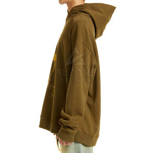 Sweats à capuche brodés pour adultes, vêtements d'hiver d'extérieur, en coton et polyester, sweats à capuche brodés basiques - Product Image 4