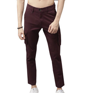 Pantalones Cargo de Diseño Nuevo para Hombre, Estilo Urbano de Alta Calidad, Color Sólido, Cómodos - Product Image 1