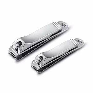 Kit de coupe-ongles en acier inoxydable avec lime à ongles, lame courbée, coupe-ongles portable, outil de toilettage moderne à large ouverture de mâchoire, cadeau - Product Image 5