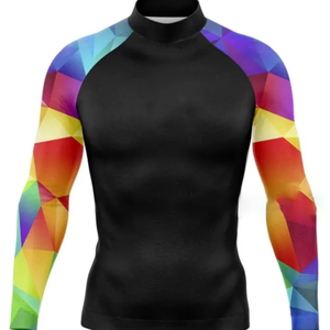 Camiseta Deportiva de Compresión de Manga Larga para Mujer, Precio de Fábrica - Product Image 1