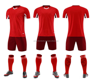 Uniforme de Fútbol Personalizado al por Mayor, Nuevo Diseño, Uniforme Deportivo Transpirable y Ecológico de Alta Calidad, Sublimado - Product Image 4