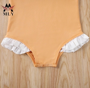 来样定做女童透气泳衣批发儿童泳衣 - Product Image 5