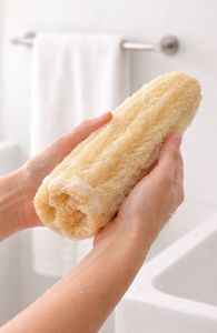 Wholesale Square Natural Loofah Bath Sponge Exfoliating <b>Body</b> Scrubber Custom Size Eco Shower Pad OEM - Product Image 6