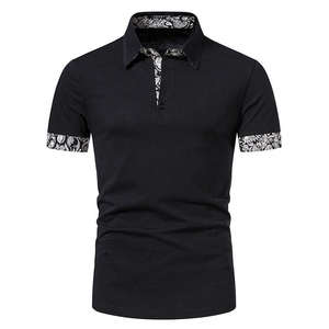 Vente en gros de polos pour hommes de haute qualité, nouveaux modèles européens et américains, t-shirts pour hommes grandes tailles - Product Image 4