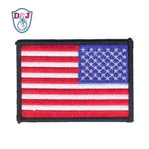 แพทช์ปักลายธงชาติแบบกำหนดเองจากโรงงานโดยตรง แพทช์ปักตราสัญลักษณ์ ป้ายปักตราสัญลักษณ์สำหรับเครื่องแบบ - Product Image 3