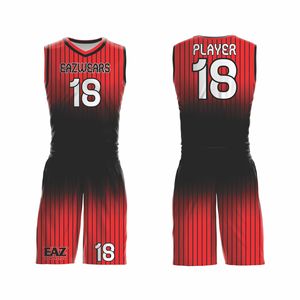 <b>Elite</b> Basketball Uniform Breathable Mesh 100% Polyester Jersey Shorts Custom Team Sports Clothing UPF 50 UV Protection for - Product Image 1