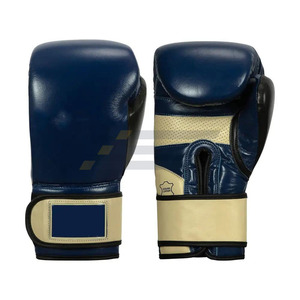 Guantes de Boxeo de Piel Sintética PU de Alta Calidad de 16 oz de Fabricantes Personalizados al por Mayor, Guantes para Entrenamiento y Sparring - Product Image 1