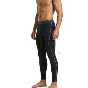 Nouvelles collants de compression pour hommes, taille haute élastique très extensible, séchage rapide, respirants, pour la course, la gym et le fitness - Product Image 6