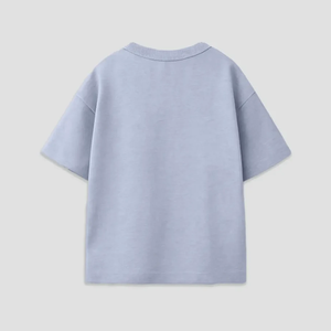Camiseta de algodón de cuello redondo para hombre, de corte regular, estilo vintage, teñido liso, transpirable, de secado rápido, ecológica, de estilo urbano, color liso. - Product Image 6