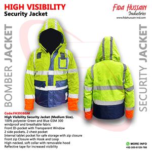 Veste de sécurité haute visibilité la plus vendue 100% polyester vert bleu bombardier vêtements de sécurité style chemise et pantalon - Product Image 6