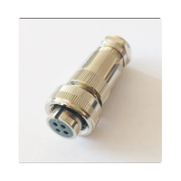 Connecteur de valve servo à 7 broches, prise de valve proportionnelle à 4 broches pour l'automatisation industrielle