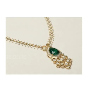 Collar con Colgante de Diamante Cultivado en Laboratorio, Corte Ovalado, Oro Blanco de 18K, Hecho a Mano, con Piedras Brillantes Certificadas y Sostenibles - Product Image 5