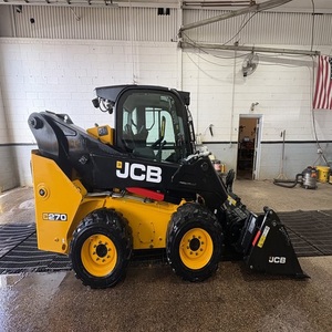 JCB Skid Steer Loader 56HP Diesel Compact Loader Construction Equipment Material Handling Projects for Sale - Product Image 1
